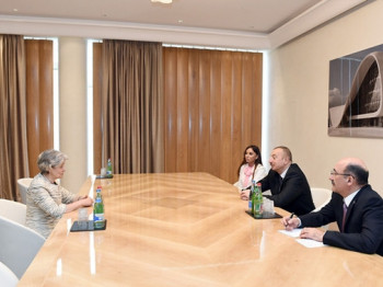 Ilham Aliyev met with UNESCO Director General