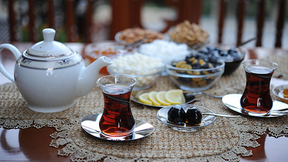 Culture of Çay (tea), a symbol of identity, hospitality and social interaction