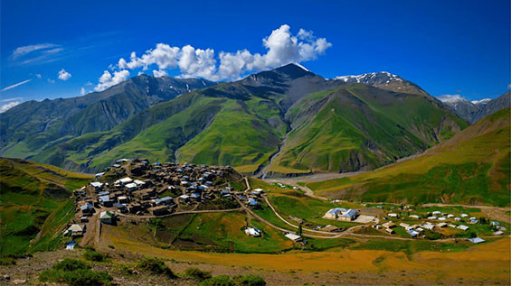 Cultural landscape of Khinalig and “Köç Yolu” Transhumance Route