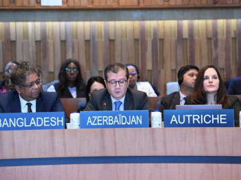 Azerbaijani delegation delivers national statement at UNESCO Executive Board’s 219 session in Paris
