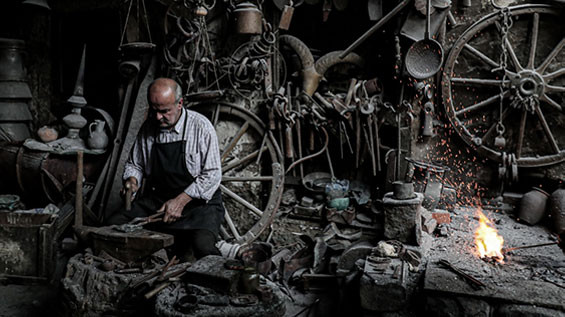 Copper craftsmanship of Lahij