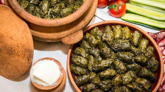 Dolma making and sharing tradition, a marker of cultural identity