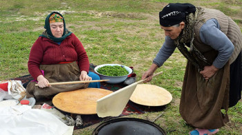 Flatbread making and sharing culture: Lavash, Katyrma, Jupka, Yufka