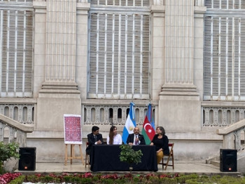 Buenos Ayres şəhərində “Azərbaycan xalçaları” kitabının təqdimatı olub