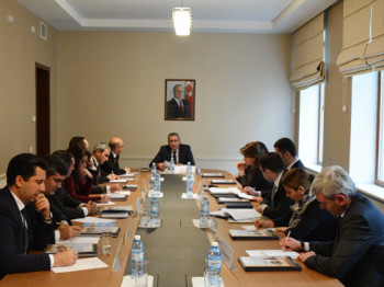 On February 7, at the Ministry of Foreign Affairs of the Republic of Azerbaijan a meeting was held with the representatives of National Commission of the Republic of Azerbaijan for UNESCO responsible for UNESCO issues in their  respective bodies