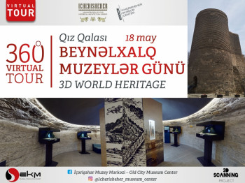 Maiden Tower presentation of "World Heritage 3D Scanning" program