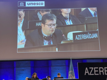 Azərbaycanın UNESCO İcraiyyə Şurasının sessiyasında təqdim etdiyi qərar layihəsi yekdilliklə qəbul olunub