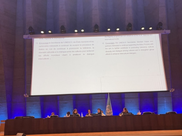 UNESCO-nun İcraiyyə Şurasının 215-ci sessiyasında “Bakı Prosesi”nə həsr olunmuş qərar layihəsi yekdilliklə qəbul olunub