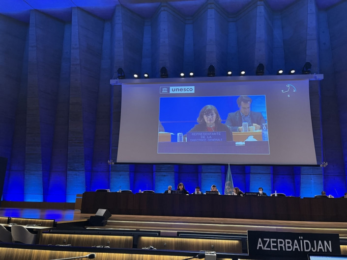 Azərbaycanın UNESCO İcraiyyə Şurasının sessiyasında təqdim etdiyi qərar layihəsi yekdilliklə qəbul olunub