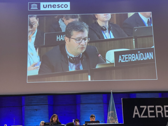 Azərbaycanın UNESCO İcraiyyə Şurasının sessiyasında təqdim etdiyi qərar layihəsi yekdilliklə qəbul olunub 