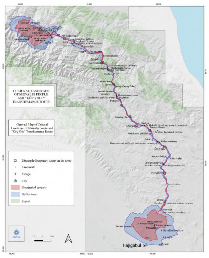 Cultural landscape of Khinalig and “Köç Yolu” Transhumance Route