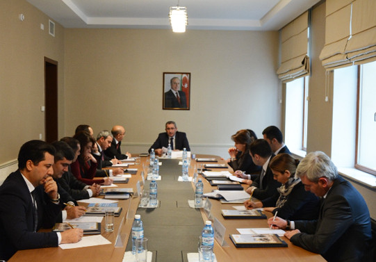 On February 7, at the Ministry of Foreign Affairs of the Republic of Azerbaijan a meeting was held with the representatives of National Commission of the Republic of Azerbaijan for UNESCO responsible for UNESCO issues in their  respective bodies